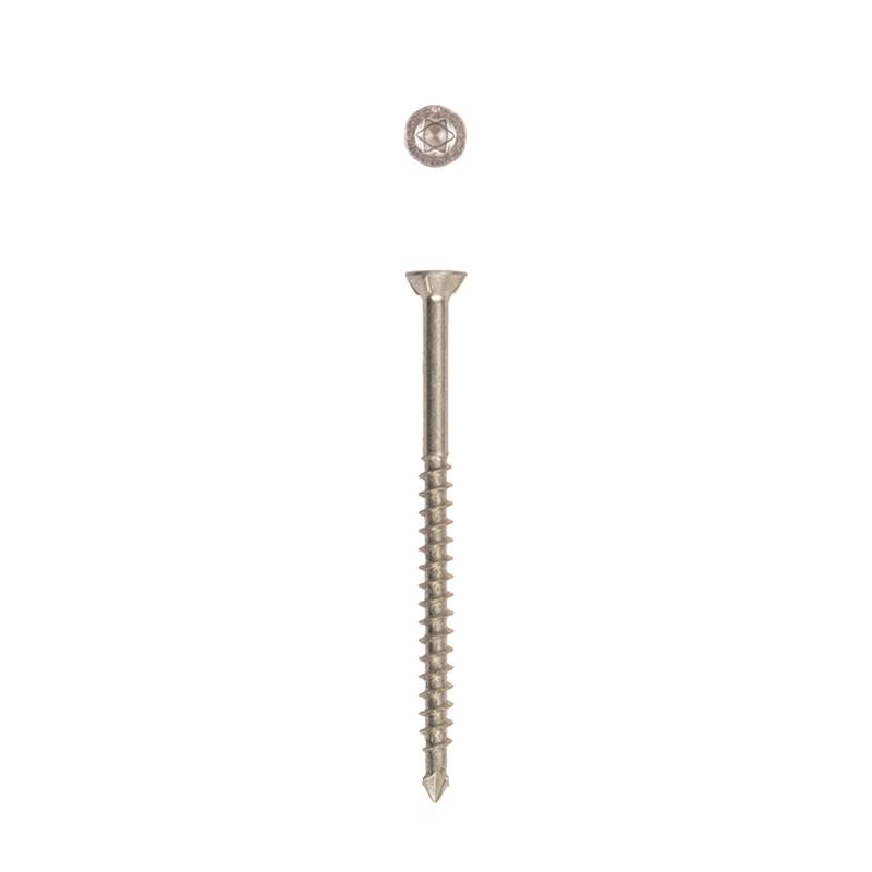 SPAX MDF No. 8 in. X 2-1/2 in. L T-20+ Trim Head Construction Screws 1 lb 154 pk