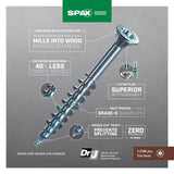 SPAX MDF No. 6 in. X 1-1/2 in. L Star Trim Head Construction Screws 1 lb 300 pk