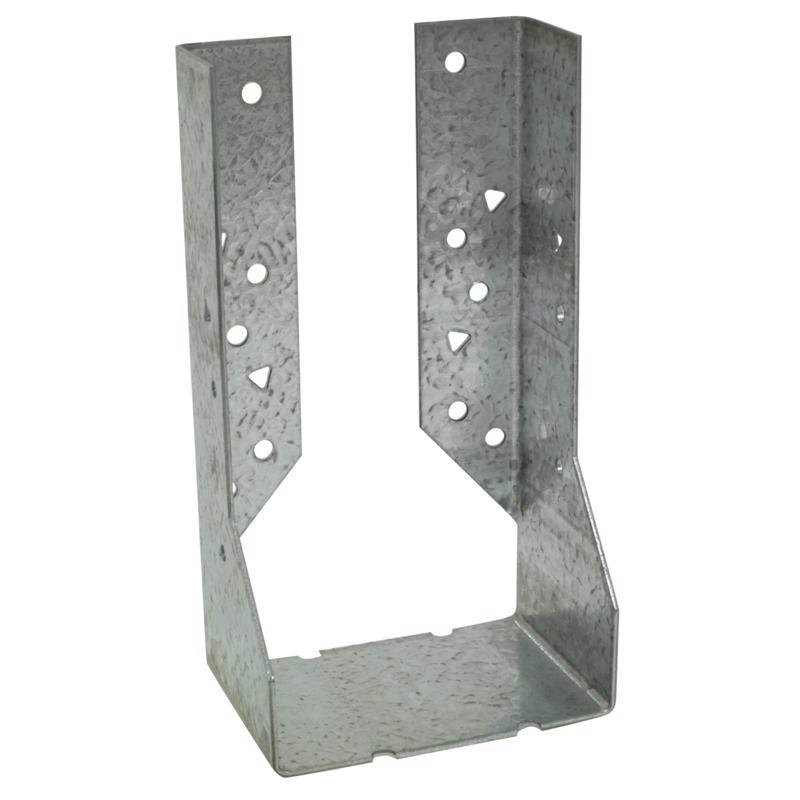 Simpson Strong-Tie 4 in. H X 8 in. W 14 Ga. Galvanized Steel Concealed Flange Hanger
