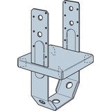 Simpson Strong-Tie 6.5 in. H X 5.5 in. W 12 Ga. Galvanized Steel Post Base