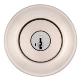 Kwikset SmartKey Security Satin Nickel Entry Knob KW1 2-3/4 in.
