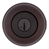 Kwikset SmartKey Security Venetian Bronze Entry Knob KW1 2-3/4 in.