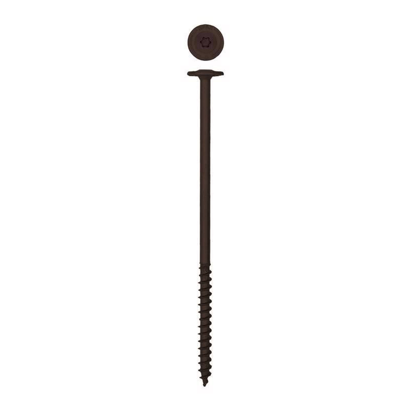 SPAX PowerLags 1/4 in. X 6 in. L Washer High Corrosion Resistant Carbon Steel Lag Screw 1 pk