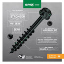 SPAX PowerLags 1/4 in. X 1-1/2 in. L Washer High Corrosion Resistant Carbon Steel Lag Screw 12 pk
