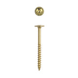 SPAX PowerLags 1/4 in. in. X 3 in. L T-30 Washer Head Construction Screws 12 pk