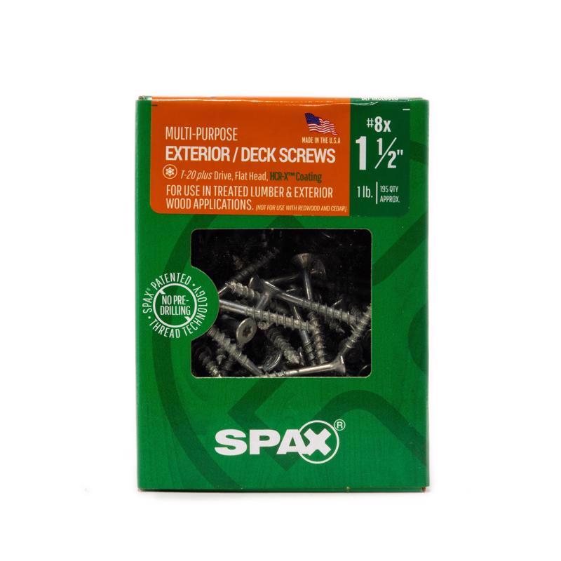 DECK SCREW #8X1-1/2" 1LB
