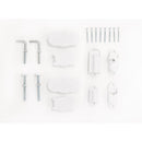 Regalo White 28.75 in. H X 40.5 in. W Metal Stairway Gate