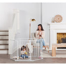 Regalo White 28 in. H X 144 in. W Metal Safety Gate