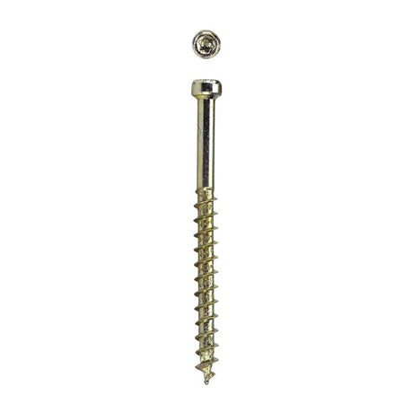 SPAX PowerTrim No. 8 in. X 2 in. L Star Round Head Trim Screws 100 pk