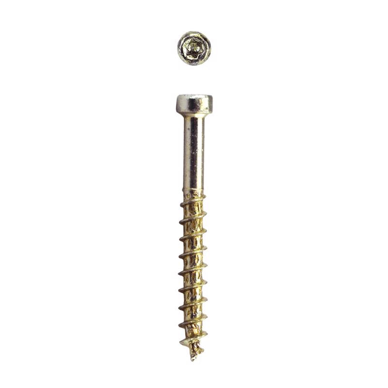 SPAX PowerTrim No. 8 in. X 1-1/2 in. L Star Round Head Trim Screws 100 pk