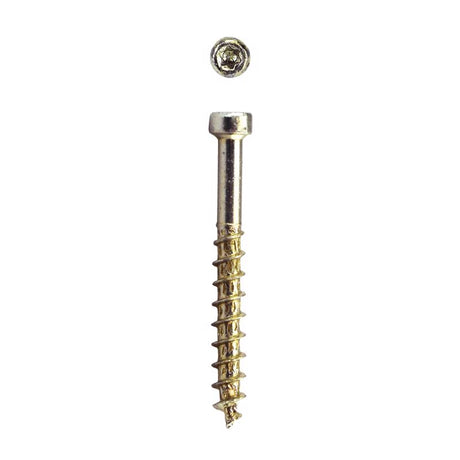 SPAX PowerTrim No. 8 in. X 1-1/2 in. L Star Round Head Trim Screws 100 pk