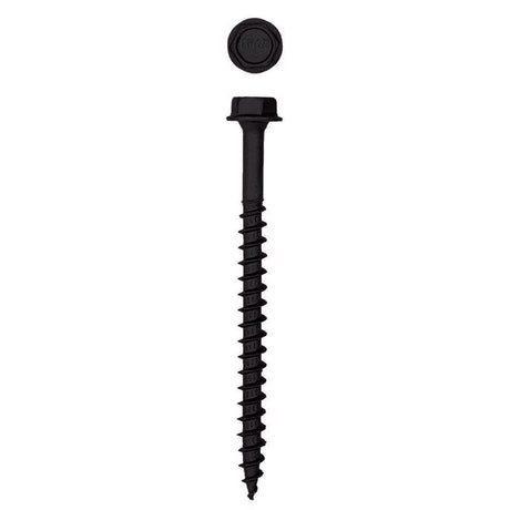 SPAX PowerLags 5/16 in. X 4 in. L Washer High Corrosion Resistant Carbon Steel Lag Screw 12 pk