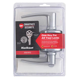 Kwikset Delta Satin Chrome Keyed Entry Lever 1-3/8 in.