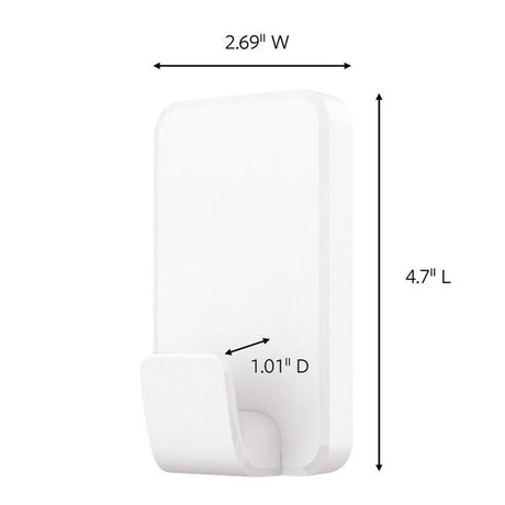 3M Command Extra Large Plastic Hook 4.7 in. L 1 pk