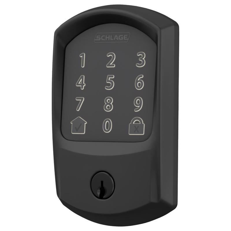 Schlage Encode Matte Black Metal Wifi Deadbolt