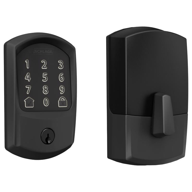 Schlage Encode Matte Black Metal Wifi Deadbolt