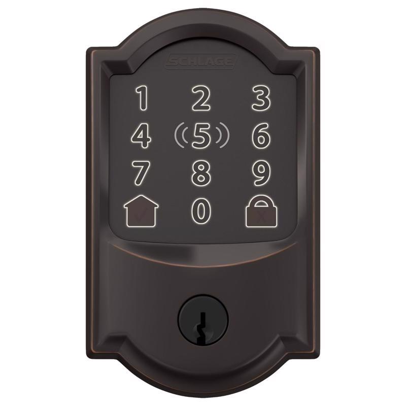 WIFI DEADBOLT W/CAM AB