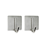 Wrap-It Handy Hook 1.75 in. L Silver Stainless Steel Hook 2 pk