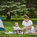 Regalo My Chair Gray Metal/Nylon Portable Booster Seat 1 pk