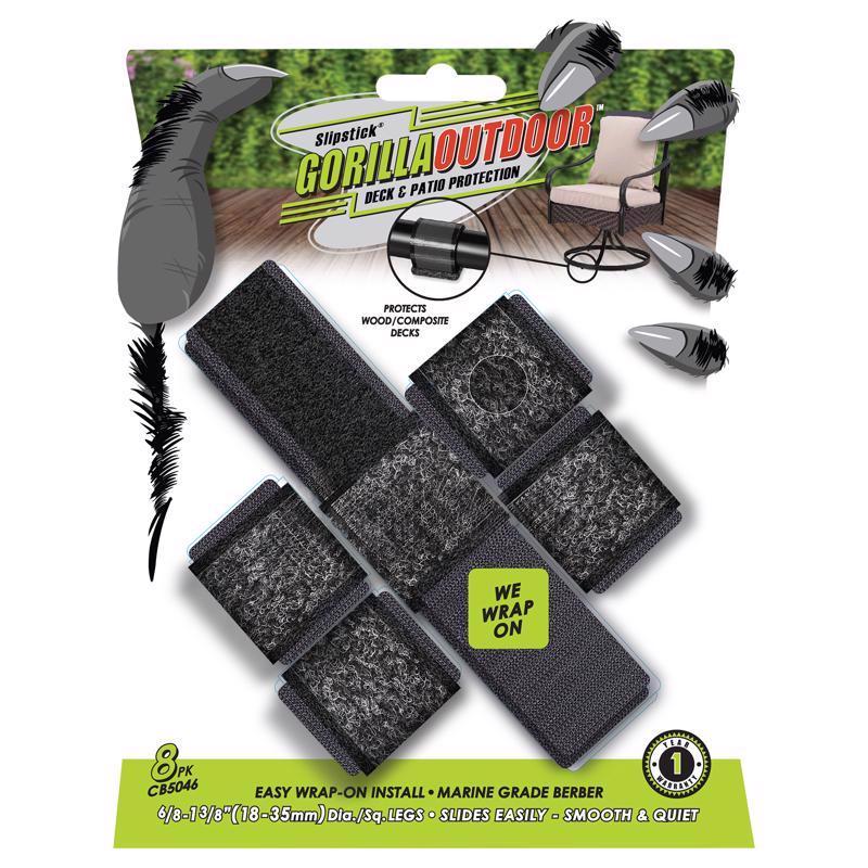 CHAIR GLIDE BLACK 8PK