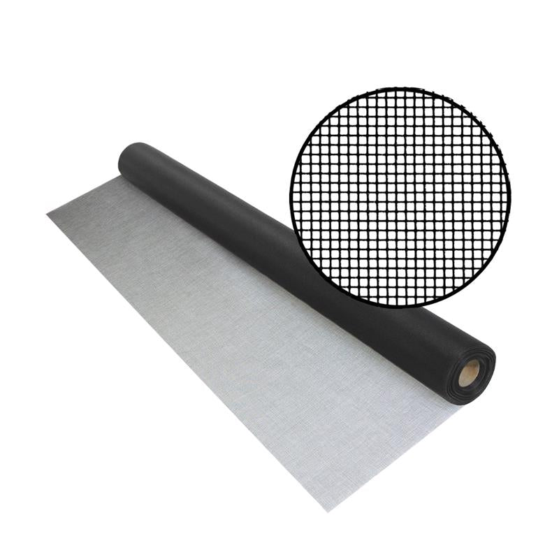 INSCT SCREEN CLTH BLK48"