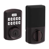 Kwikset SmartCode Venetian Bronze Zinc Electronic Deadbolt
