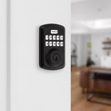Kwikset Matte Black Metal Electronic Touch Pad Deadbolt