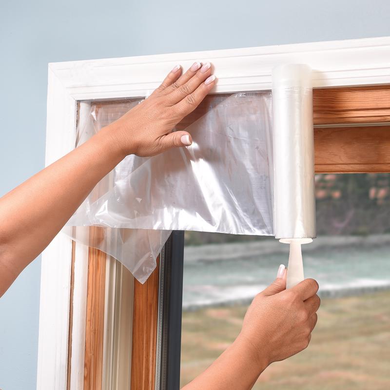 Frost King EZRoll Clear Indoor Window Film Insulator Kit 62 in. W X 126 in. L