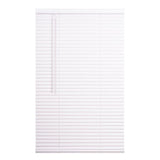 Lotus Vinyl 1 in. Mini-Blinds 36 in. W X 72 in. H White Cordless