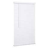 Lotus Vinyl 1 in. Mini-Blinds 71 in. W X 72 in. H White Cordless