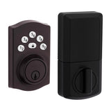 Kwikset Powerbolt Venetian Bronze Zinc Electronic Deadbolt