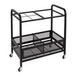 UTILITY CART STL BLK 38"