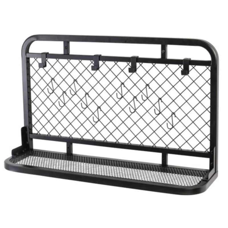 SHELF RACK SS MT BLK 30"