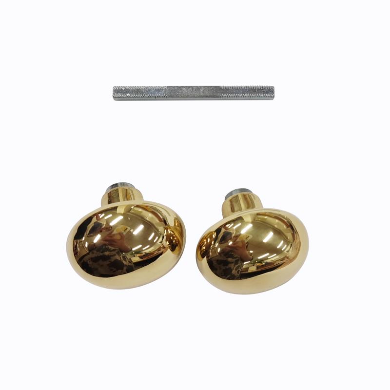 DUMMY KNOB BRASS 2.25"