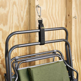 Wrap-It Hook 'n Hang 24 in. L Black Nylon/Steel/Velcro Storage Hook/Strap 250 lb. cap. 1 pk