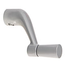 CRANK HANDLE METAL GRAY