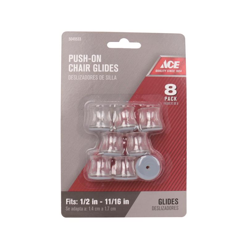 CHAIR GLIDE PUSH-ON 8PK