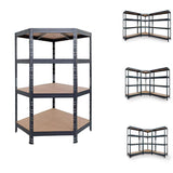 Ar Shelving Garage Corner 71 in. H X 35.4 in. W X 18 in. D Metal Shelving Unit