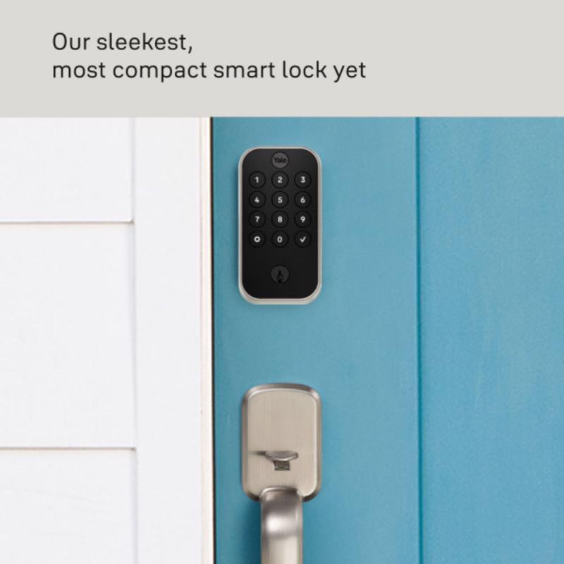 Yale Assure Lock 2 Matte Black Zinc Electronic Keypad Entry Lock