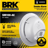 SMOKE ALARM ION 120V+BAT