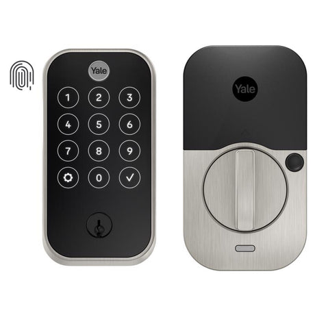 Yale Assure Lock 2 Satin Nickel Metal Wi-Fi Keypad Smart Lock