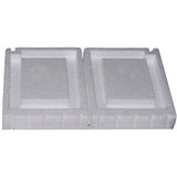 FOUNDTN VENT WHT L 7.75"
