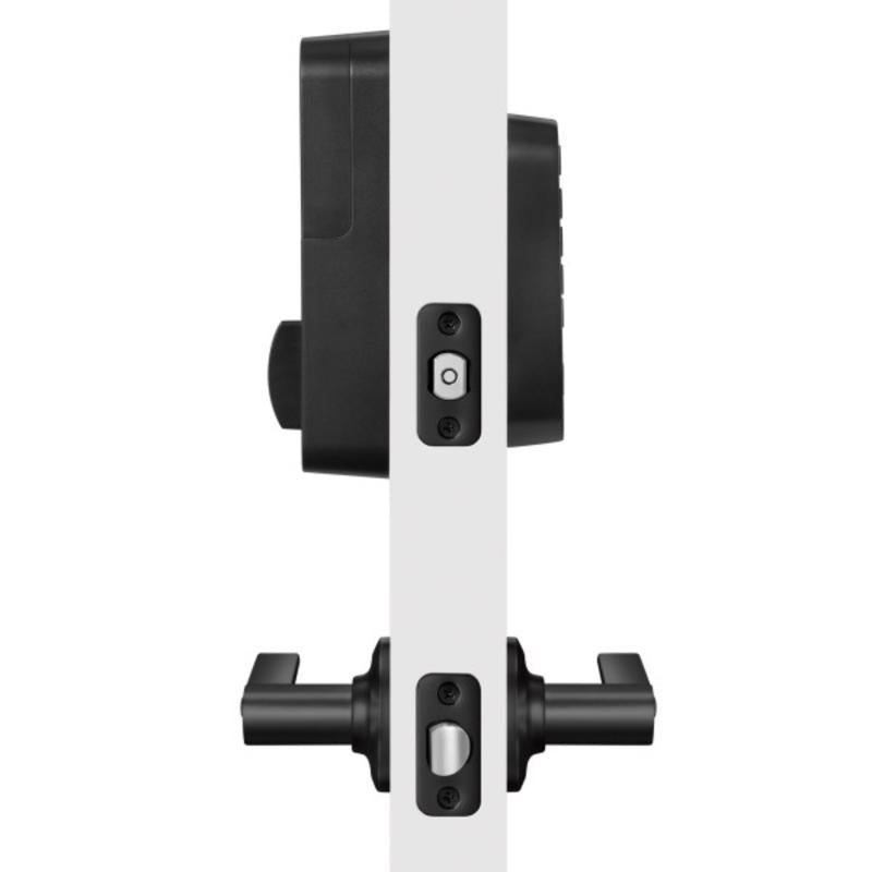 Yale Code Matte Black Metal Electronic Deadbolt