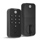 Yale Code Matte Black Metal Electronic Deadbolt