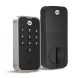 Yale Code Satin Nickel Bi-Metal Electronic Touch Pad Deadbolt