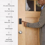 Yale Code Satin Nickel Bi-Metal Electronic Touch Pad Deadbolt