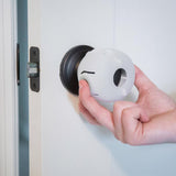 DOOR KNOB COVERS CLR 3PK