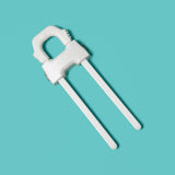 Regalo White Plastic Cabinet Locks 2 pk