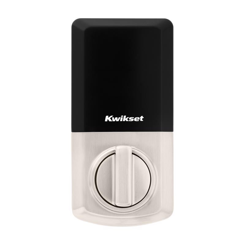 Kwikset 270 SmartCode Satin Nickel Metal Electronic Touch Pad Deadbolt
