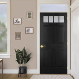 Kwikset Sedona Transitional Satin Brass Entry Lever KW1 1-3/4 in.